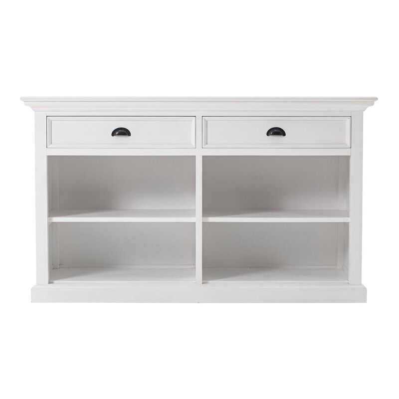 Belen Kox Classic White Buffet with 2 Drawers, Belen Kox
