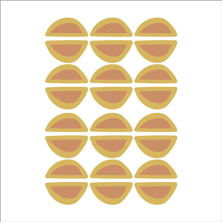 Half Circle - Yellow