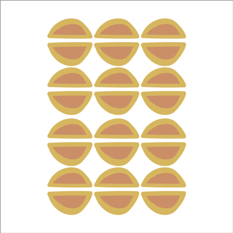Half Circle - Yellow