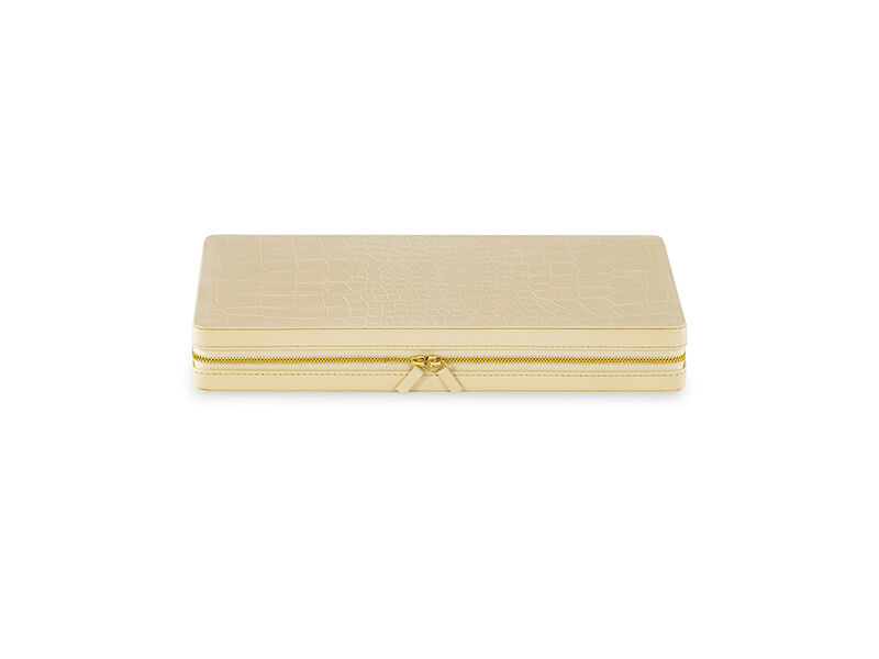 Travel Backgammon Board Cream