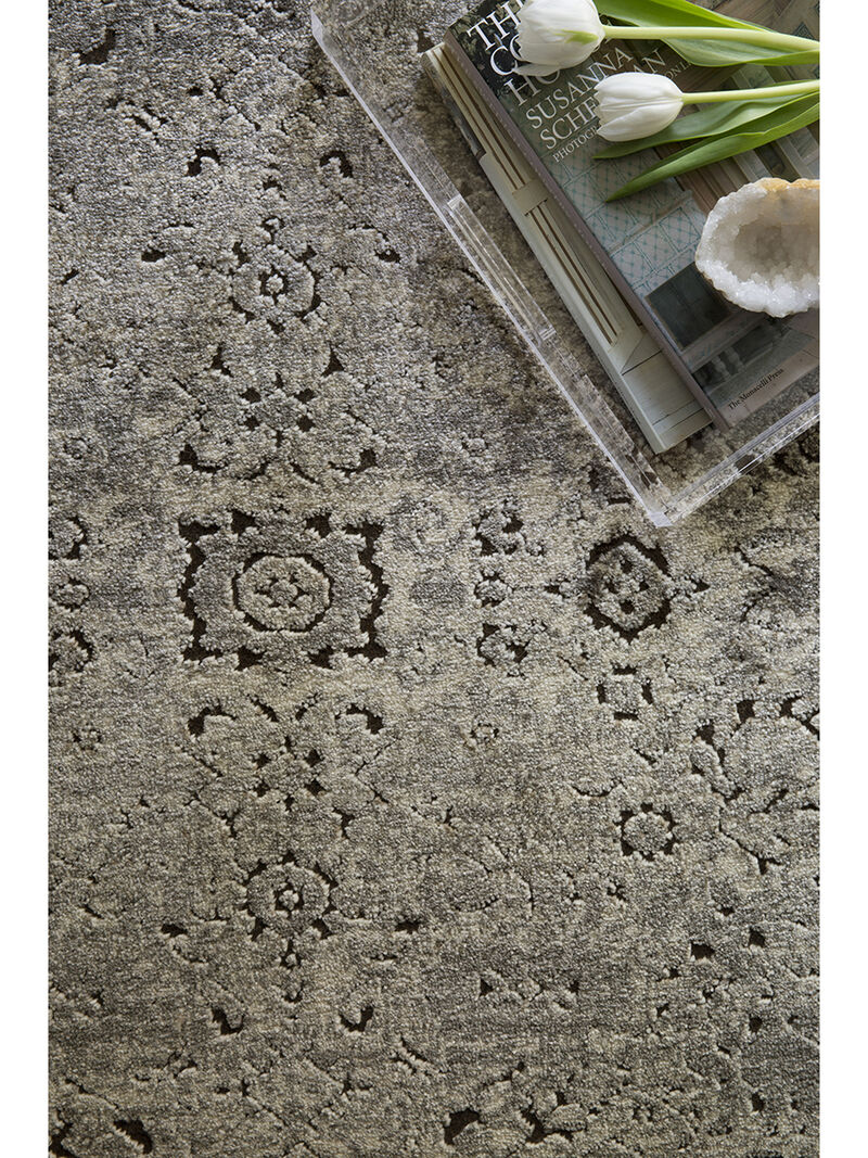 Millennium MV02 Grey/Charcoal 3'7" x 5'7" Rug