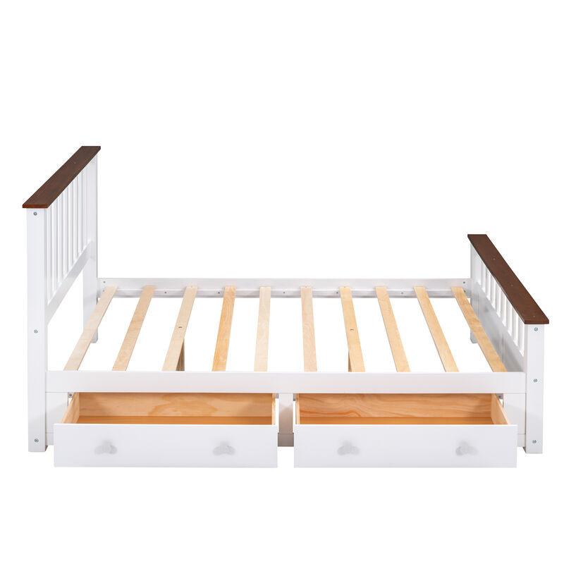 Merax Platform Bed with 2 Drawers