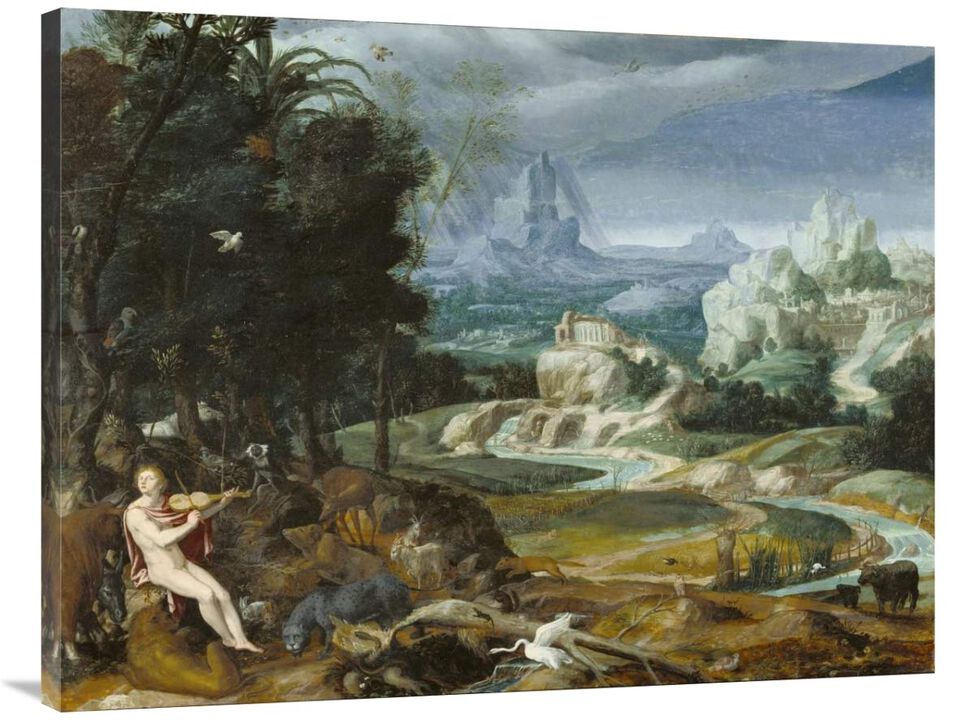 Landscape with Orpheus-Canvas Art-40x30