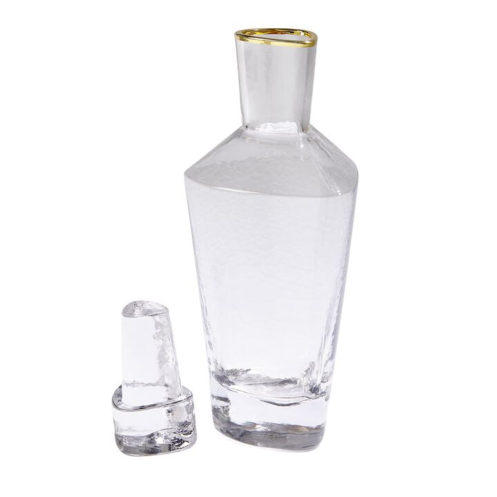 Hammered Decanter