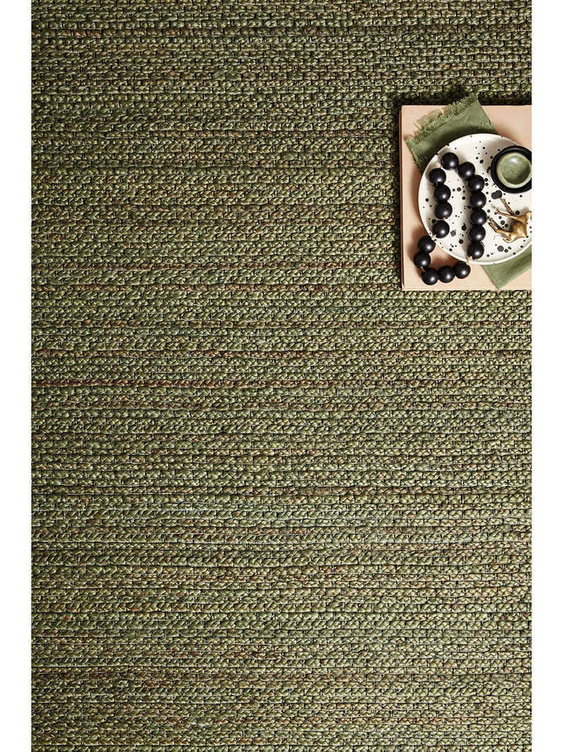 Lily LIL01 Green 7'9" x 9'9" Rug