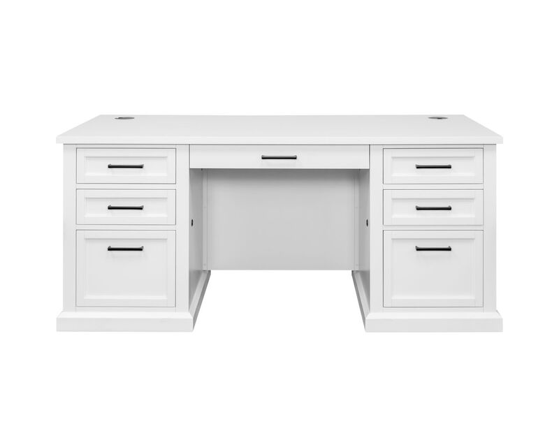 Double Pedestal Executive Desk