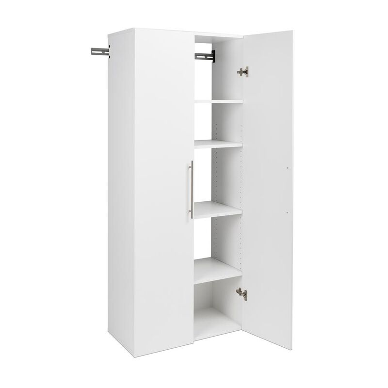 Prepac White HangUps 90 Storage Cabinet Set D - 3pc