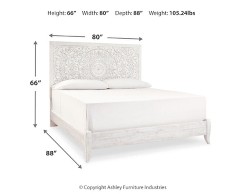 Paxberry King Panel Bed