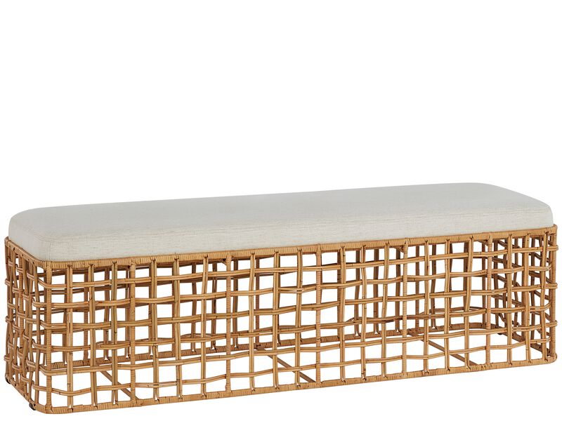 Rattan Bench
