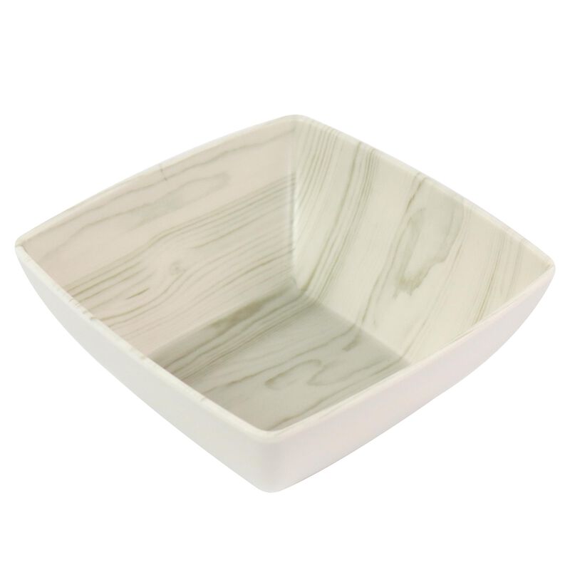 Gibson Home Woodgrain 12 Piece Melamine Dinnerware Set