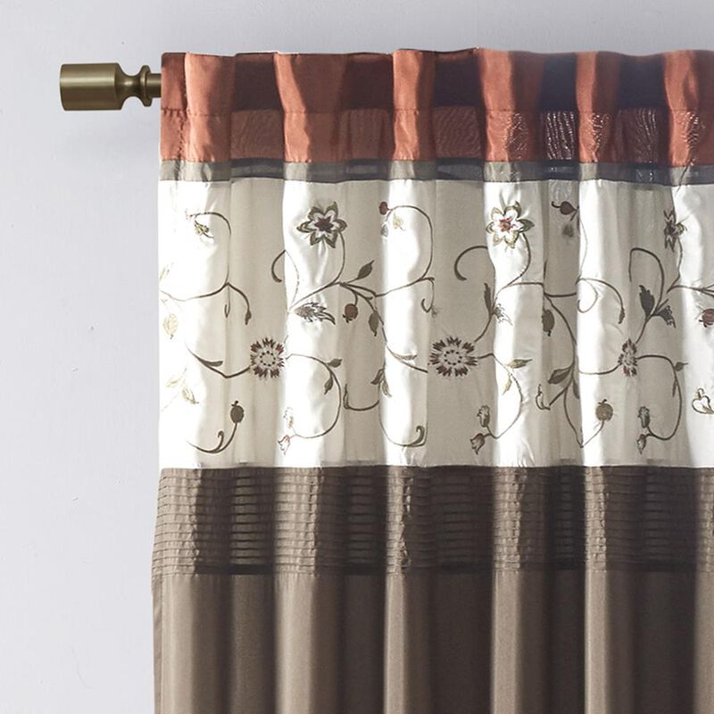 Belen Kox Serene Embroidered Window Panel, Belen Kox