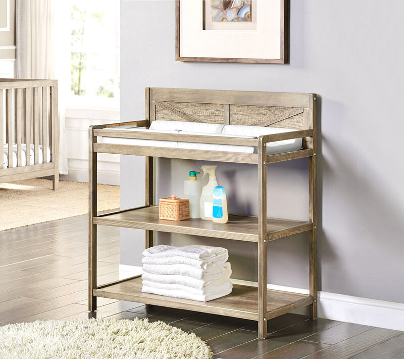 Suite Bebe Barnside Changing Table Vintage Chestnut