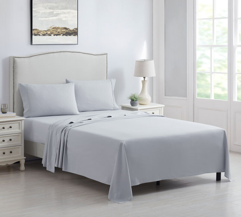 Kathy Ireland 4 Piece Brushed Microfiber Sheet Set