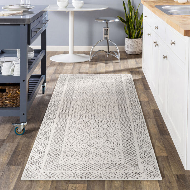 Bahar BHR-2321 5'3' x 7'3' Beige Rug