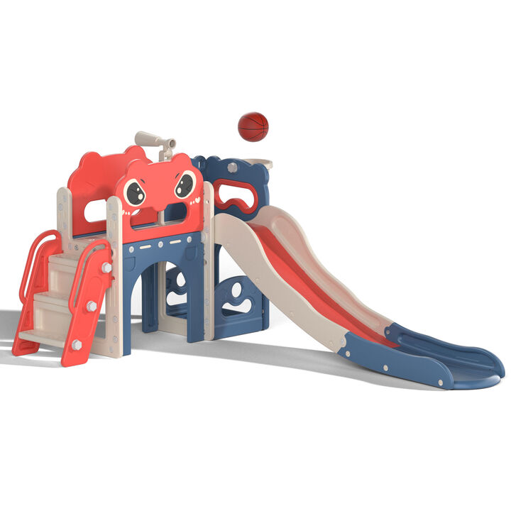 7-in-1 Kids Slide Set with Aisle