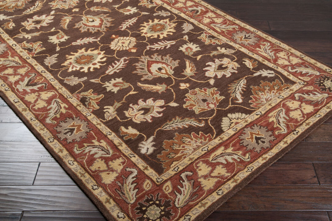 Caesar CAE-1036 2' x 3' Brown Rug