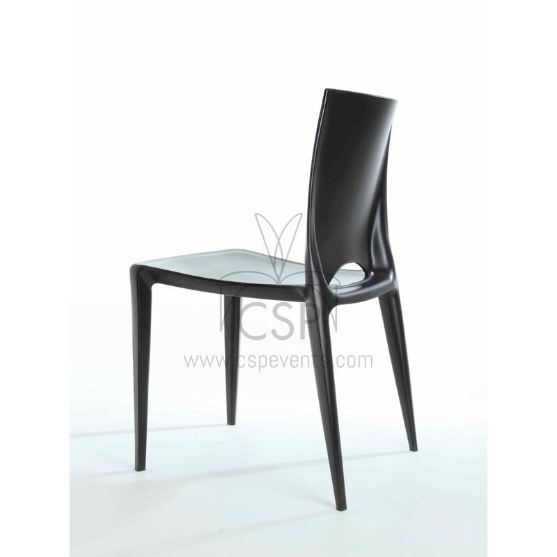 Commerical Seating Products Black Crescent Dining Chairs