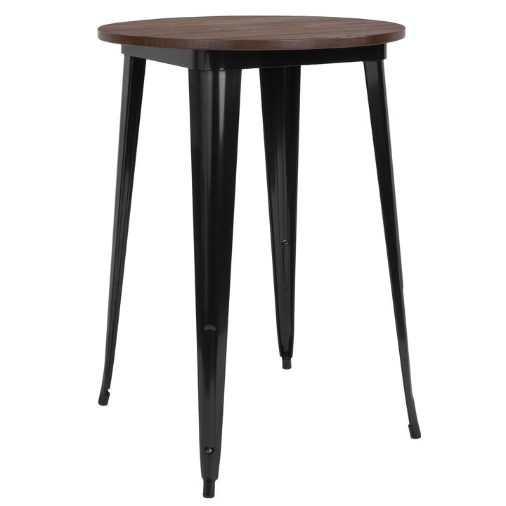 Metal/Wood Colorful Restaurant Tables