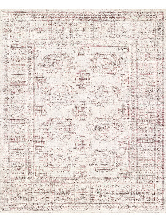 Vestige VQ01 White/Berry 4' x 6' Rug