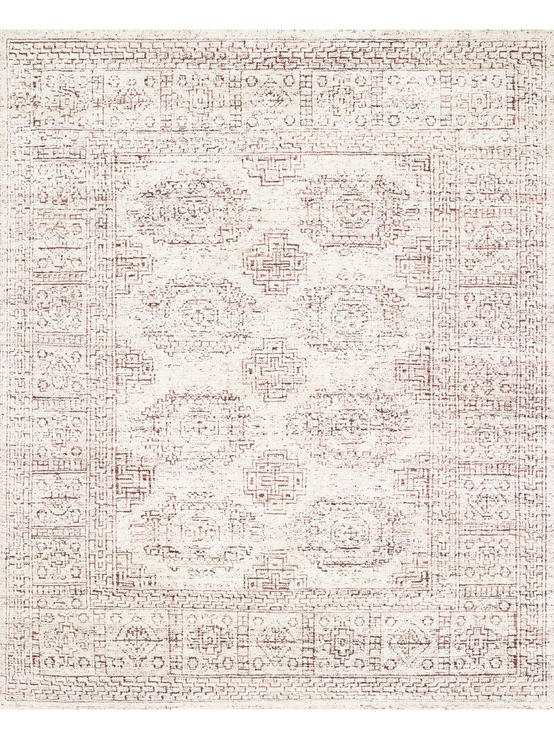 Vestige VQ01 White/Berry 4' x 6' Rug