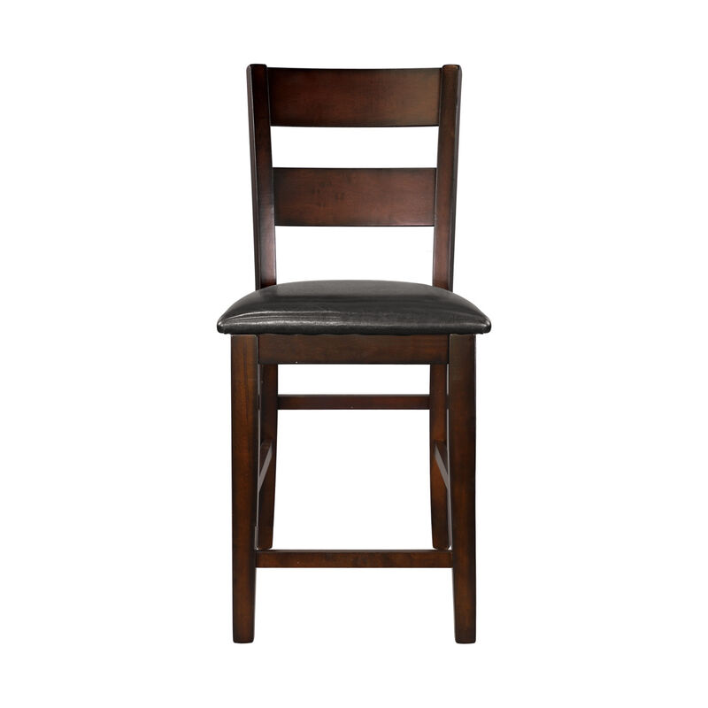 Wooden Counter Height Chairs Set of 2