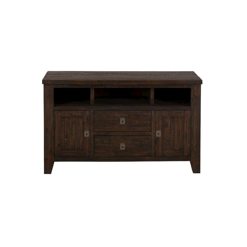 Jofran Kona Grove Distressed Rustic Solid Wood 50 Media Unit