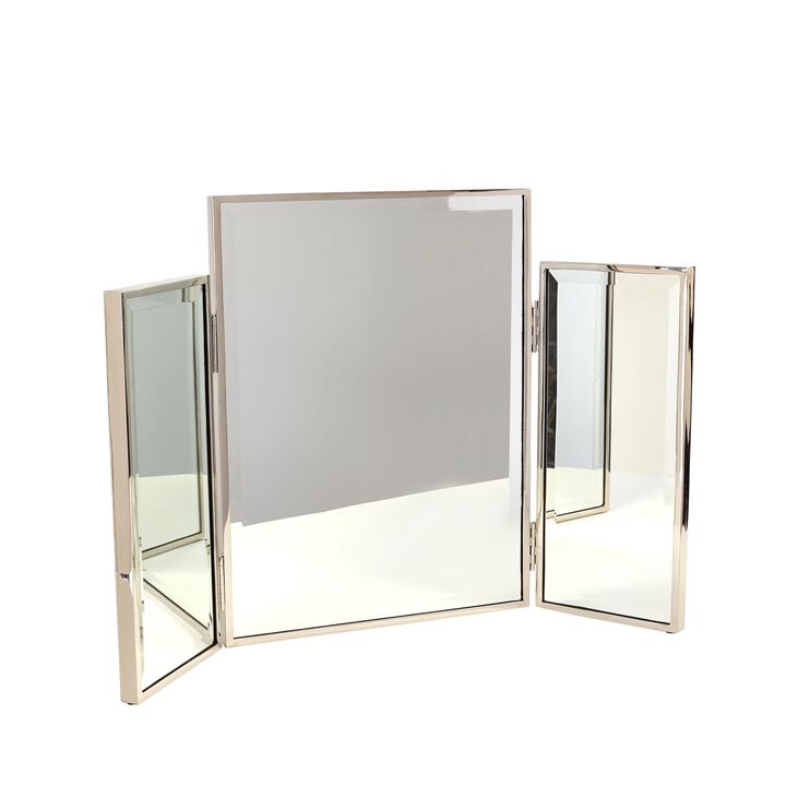 Tri-Fold Vanity Mirror