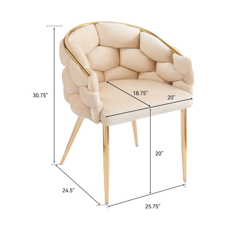 Merax Luxury Handmade Accent Chair
