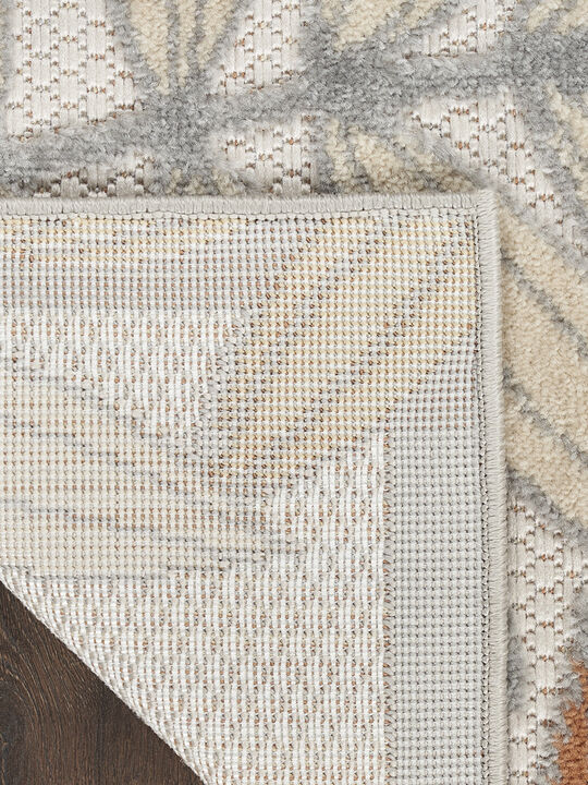 Aloha ALH18 Blue/Mocha 2' x 6' Rug