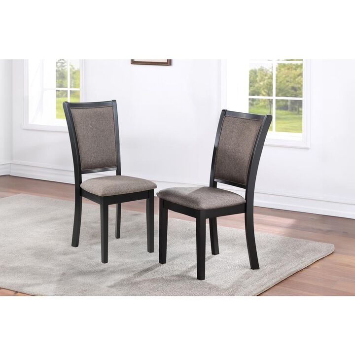 New Classic Furniture Potomac Dining Chair Black  (2 Per Carton)