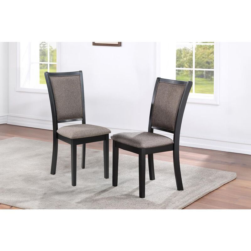 New Classic Furniture Potomac Dining Chair Black  (2 Per Carton)
