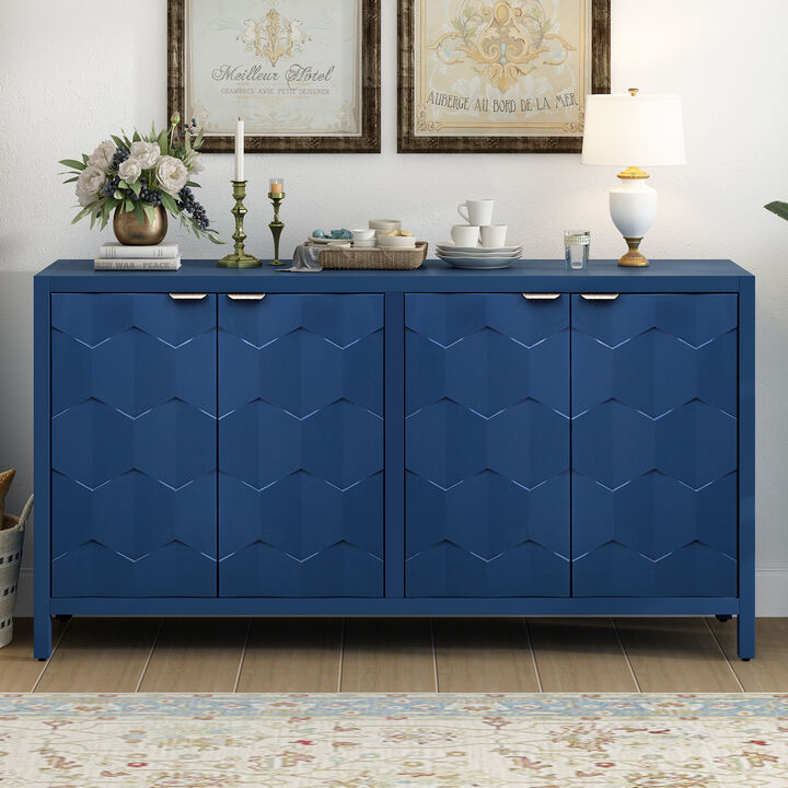 Merax Luxurious Four-Door Sideboard Storage Cabinet