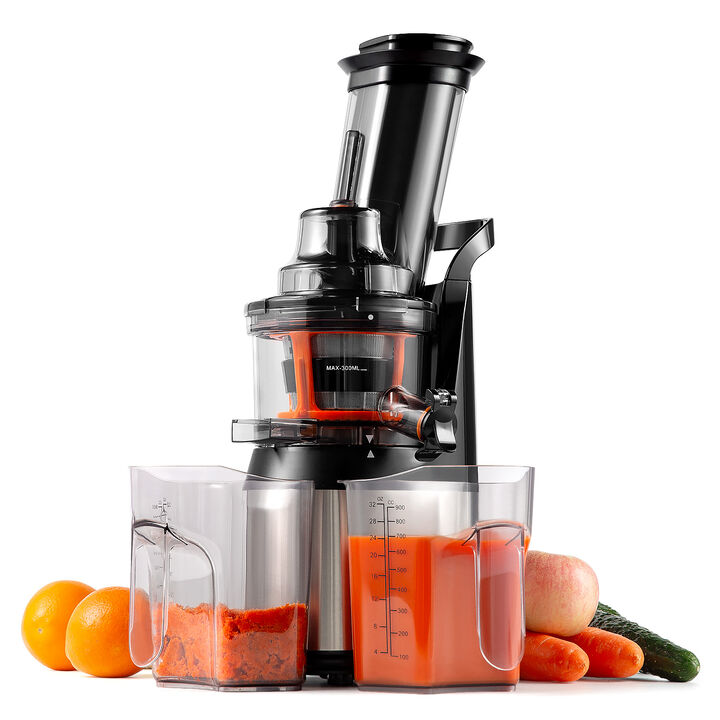 VENTRAY Cold Press Juicer, Masticating Juicer, Compact Slow Press Juice Extractor
