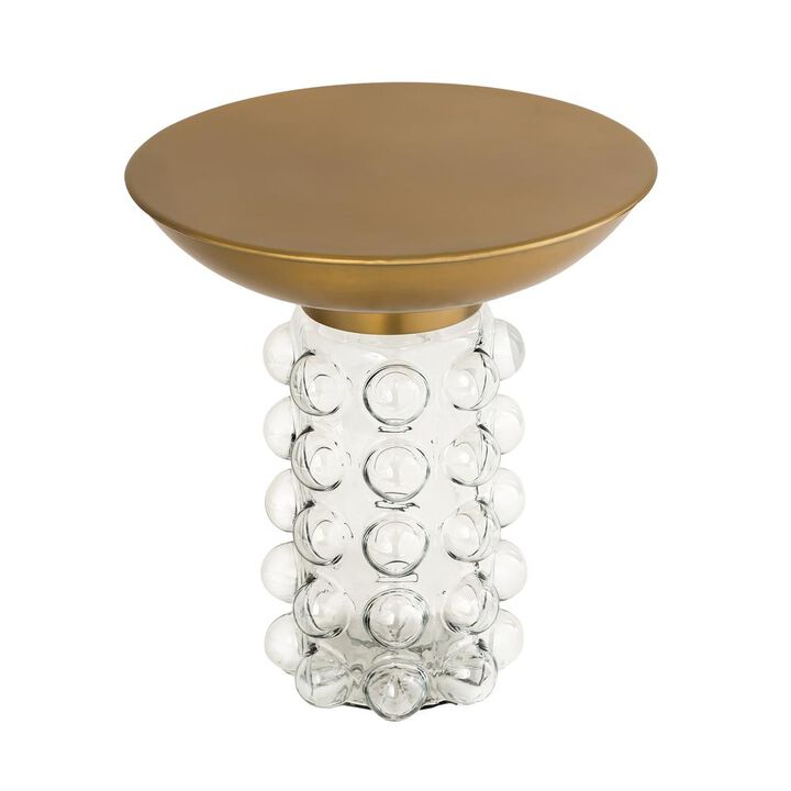 Belen Kox Playful Glass and Brass Side Table, Belen Kox