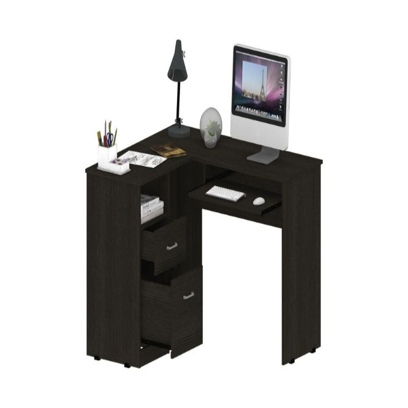 L-Shaped Desk Bradford, Office, Black