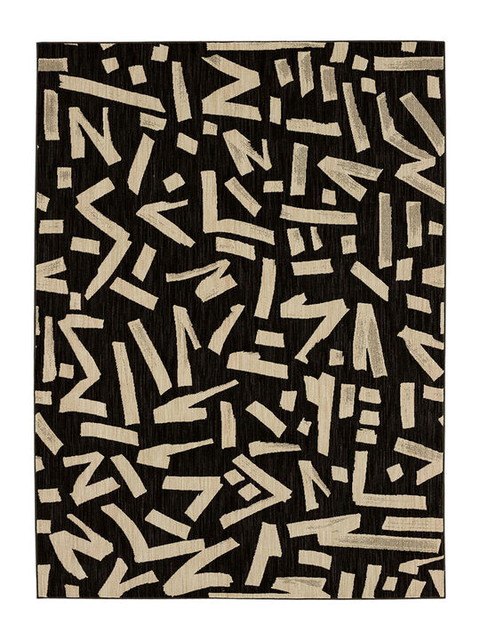 Foundation by Stacy Garcia Home Arlo Peppercorn 5' 3" X 7' 10" Rug