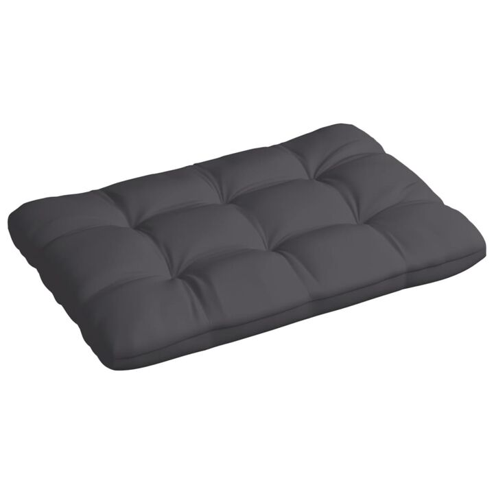 vidaXL Pallet Sofa Cushion Anthracite 47.2"x31.5"x4.7"