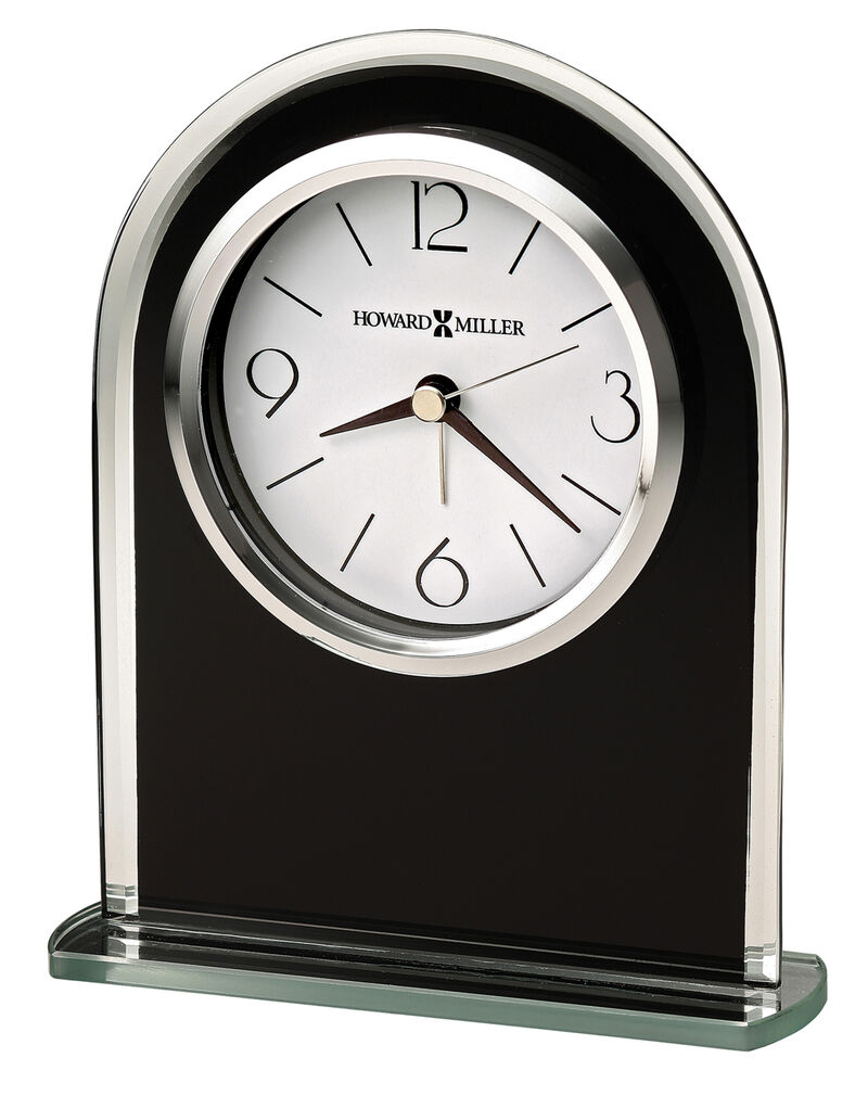 Howard Miller 645702 Howard Miller Ebony Luster Tabletop Clock 645702