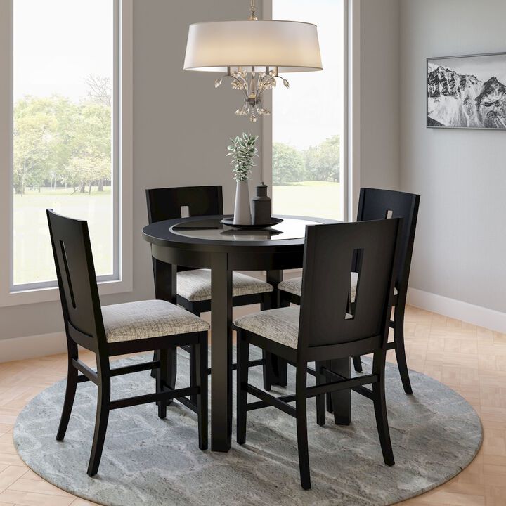 Jofran Urban Icon Contemporary Slotback Upholstered Counter Stool (Set of 2)