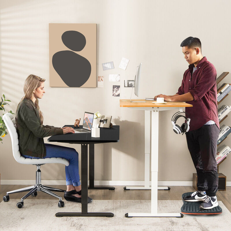 Electric Standing Desk Adjustable Stand up Computer Desk Anti-collision