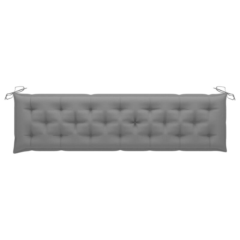 vidaXL Cushion for Swing Chair Gray 78.7" Fabric
