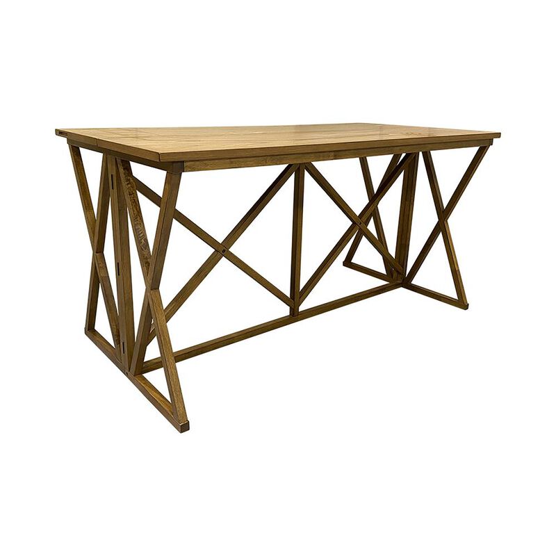 Carolina Living Taylor Flip Top Bar Table - Golden Oak