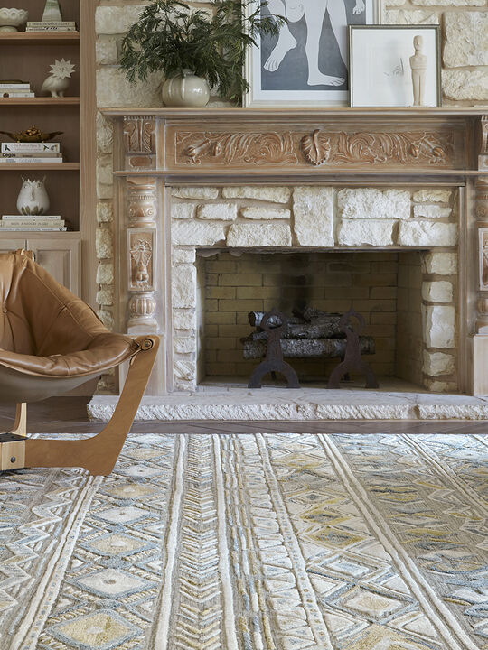 Sojourn RG03 Desert 18" x 18" Sample Rug