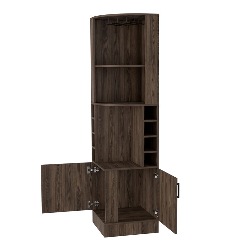 Seattle Corner  Bar Cabinet