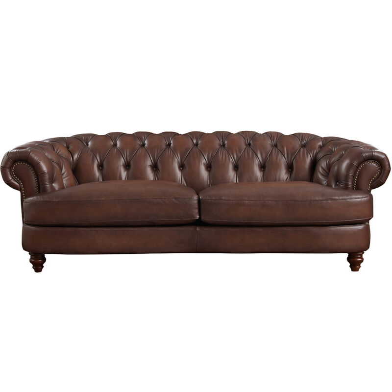 Newport Top Grain Leather Sofa