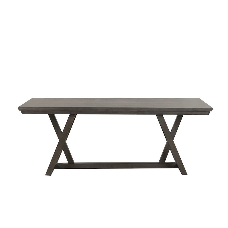 New Classic Furniture High Line Wood 80 Rectangular Counter Table, Coffee