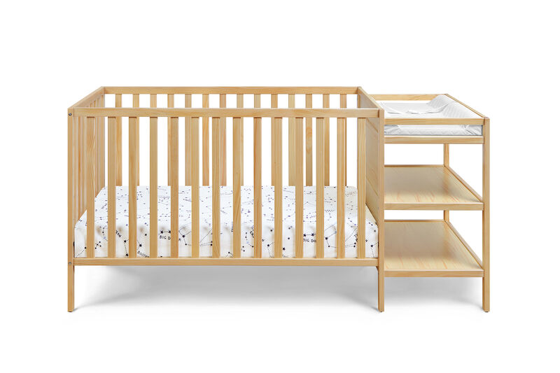 Suite Bebe Palmer 3-in-1 Crib and Changer Combo Natural