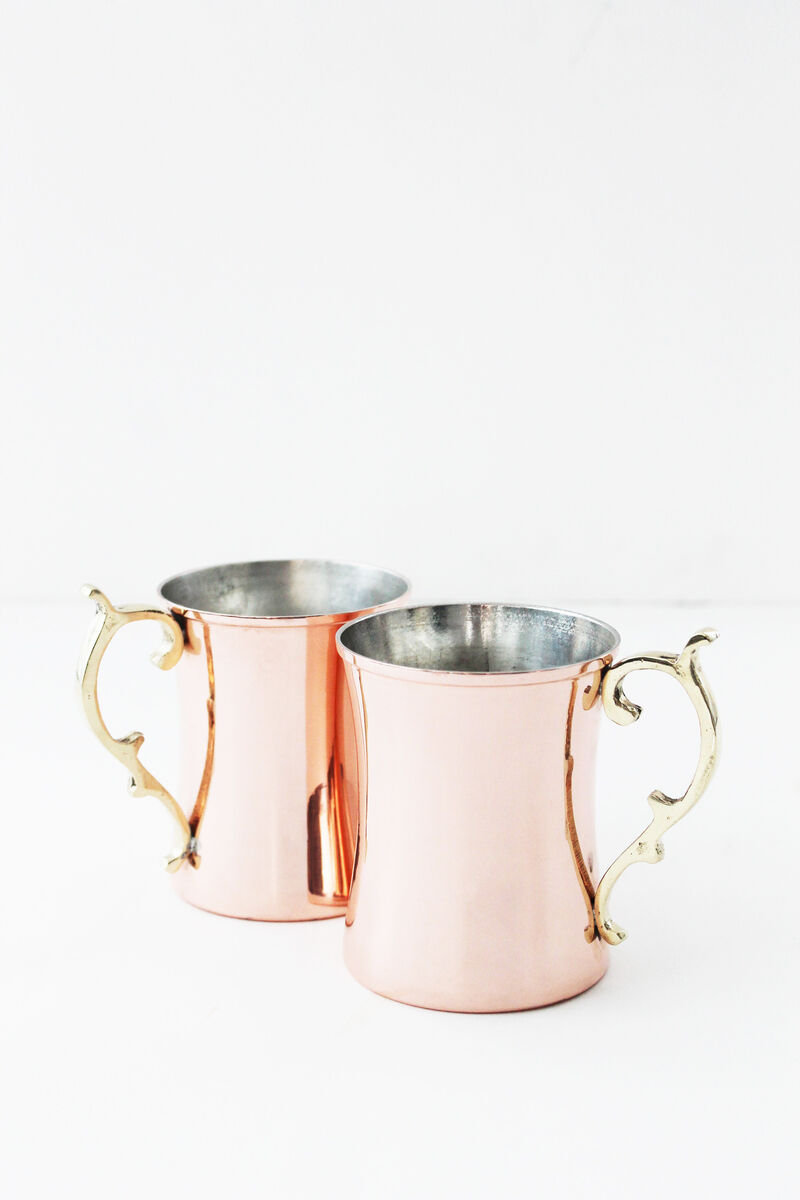 Coppermill Kitchen Vintage Inspired Cocktail Mug Set/4