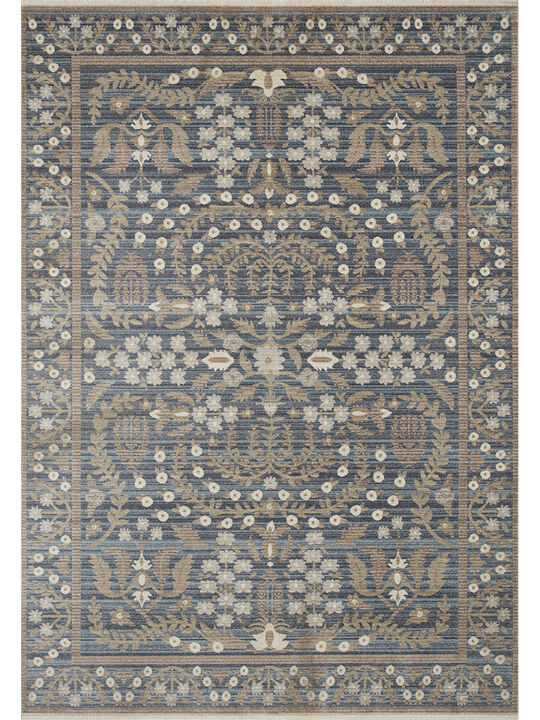 Holland HLD04 Navy 7'10" x 10'2" Rug by Rifle Paper Co.