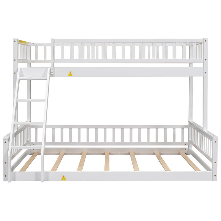 Merax Bunk Bed with Ladder and Guardrails